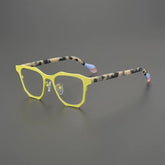 Fran Designer Titanium Glasses Frame Cat Eye Frames Southood Yellow